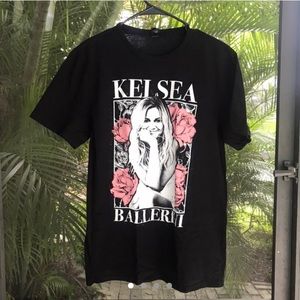 Kelsea Ballerini band tee shirt 2017 black pink